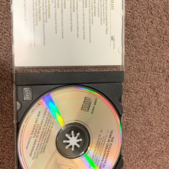 Gregorian Chant CD (3 for $20) - Picture 3 of 3